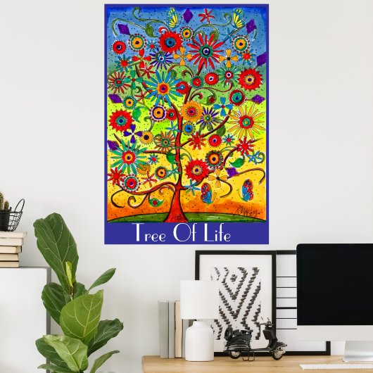 Tree of Life Poster (Heimbüro)