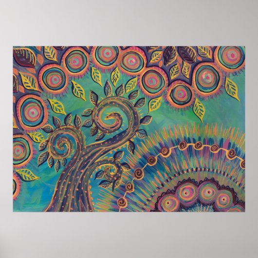 tree of life poster (Vorne)