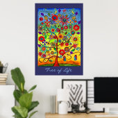Tree of Life poster (Heimbüro)
