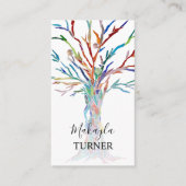 Tree Of Life QR Code Visitenkarte (Vorderseite)