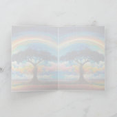Tree of Life Rainbow Happiness Greeting/Note Card Karte (Innenseite)