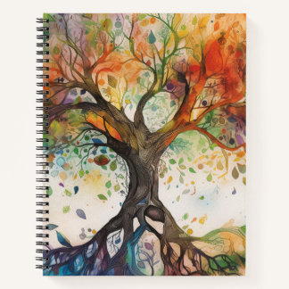Tree of Life Spiral Notebook Notizblock
