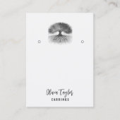 Tree of Life Spiritual Tree Bio Grafikkarte Visitenkarte (Vorderseite)