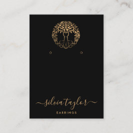 Tree of Life Spirituelle Tree Bio Visitenkarte