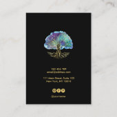 Tree of Life Spirituelle Tree Bio Visitenkarte (Rückseite)