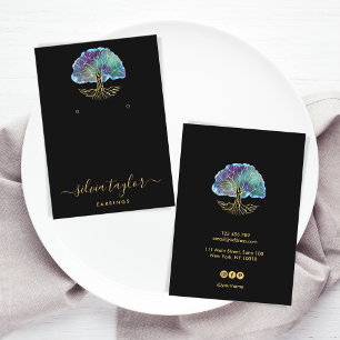 Tree of Life Spirituelle Tree Bio Visitenkarte