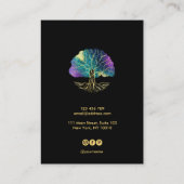 Tree of Life Spirituelle Tree Bio Visitenkarte (Rückseite)