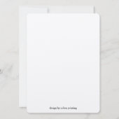 Tree of Life + Star of David Einladung (Rückseite)