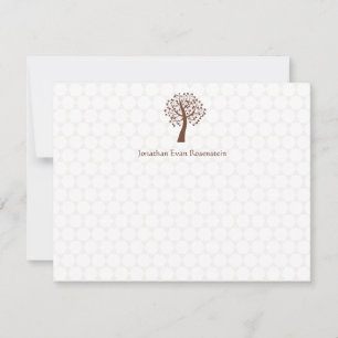 Tree of Life Star von David Bar-Bat Mitzvah Danke Mitteilungskarte