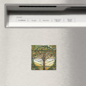 Tree of Life/Tiffany-Fenster Magnet (In Situ (Geschirrspüler))