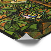Tree of Life/Tiffany-Fenster Poster (Ecke)