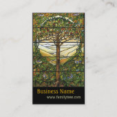 Tree of Life/Tiffany-Fenster Visitenkarte (Vorderseite)