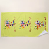 Tree of life, tree, butterfly strandtuch (Vorderseite)