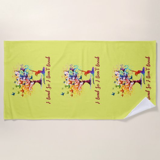 Tree of life, tree, butterfly  strandtuch (Vorderseite)