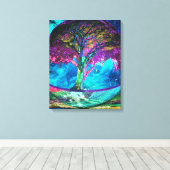 Tree of Life Truth Seeker Leinwanddruck (Insitu (Holzboden))