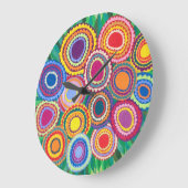 Tree of Life Wall Clock Kerri Ambrosino Große Wanduhr (Winkel)