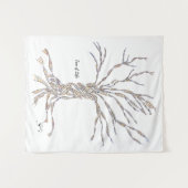 Tree of Life Wandteppich (Vorderseite (Horizontal))