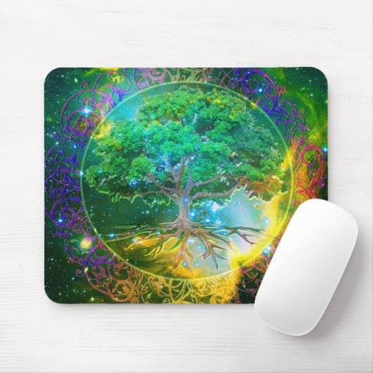 Tree of Life Wellness Gel Mouse Pad Mousepad (Mit Mouse)