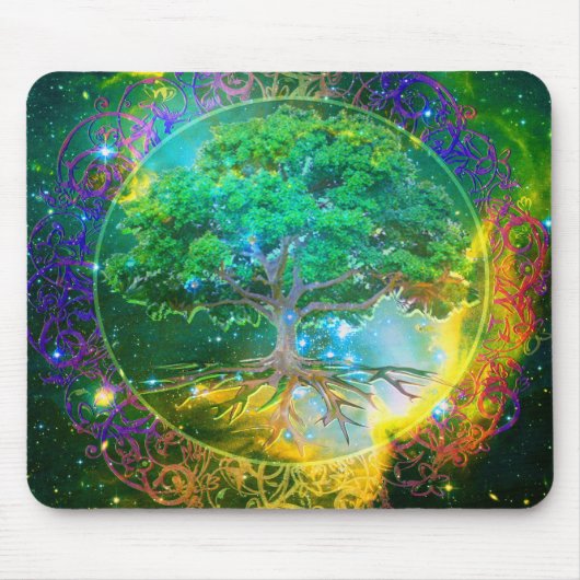 Tree of Life Wellness Gel Mouse Pad Mousepad (Vorne)