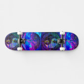 Tree of Life with Yin Yangs Skateboard (Horizontal)