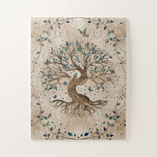 Tree of Life - Yggdrasil Puzzle (Vertikal)