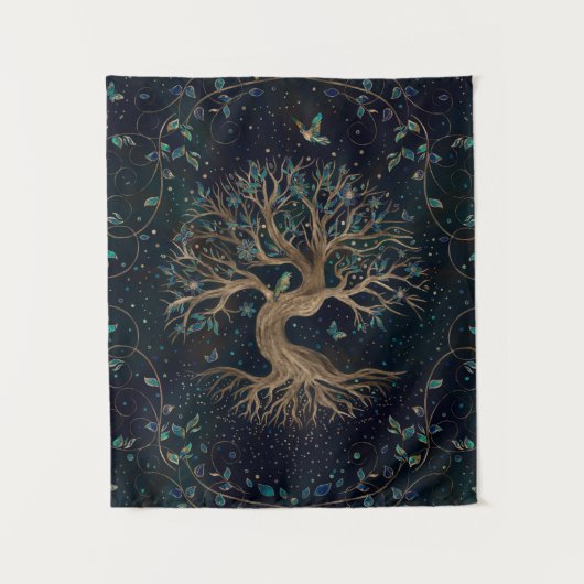 Tree of Life - Yggdrasil Wandteppich (Vorderseite)