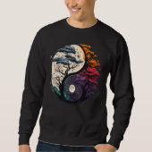 Tree of Life Yin Yang Sweatshirt (Vorderseite)