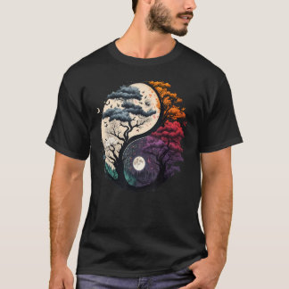 Tree of Life Yin Yang T-Shirt