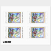 Tree of Life - Zehn Gebote Aufkleber (Blatt)