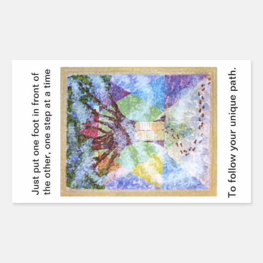 Tree of Life - Zehn Gebote Aufkleber (Vorderseite)