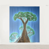 Tree of Light Tapestry Wandteppich (Vorderseite)