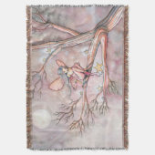 Tree of Stars Fairy Fantasy Art Decke (Vorderseite Vertikal)