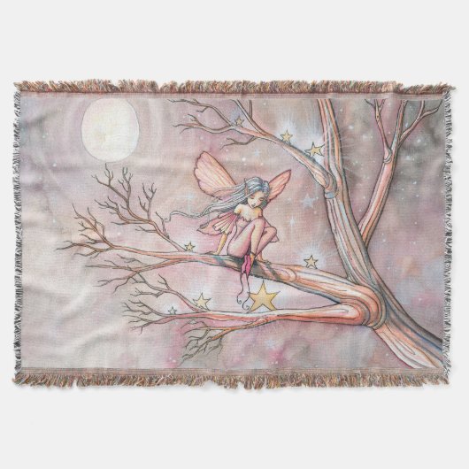 Tree of Stars Fairy Fantasy Art Decke (Vorderseite)