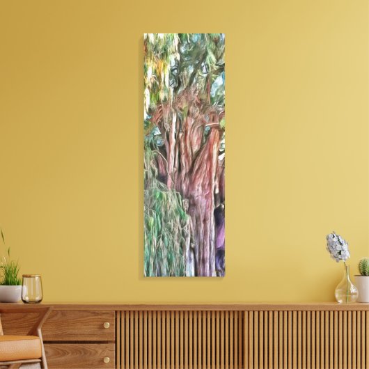 Tree of Tule Oaxaca OAX1 Art Leinwanddruck (Insitu (Wohnzimmer))