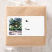 Tree of Wisdom-Weihnachtslabel (Insitu)