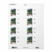 Tree of Wisdom-Weihnachtslabel (Vorne)