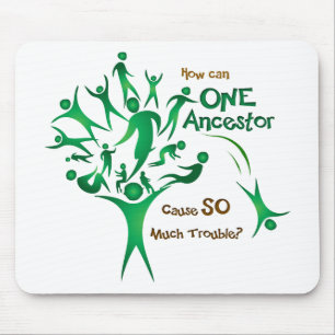 Tree One Ancestor Mousepad