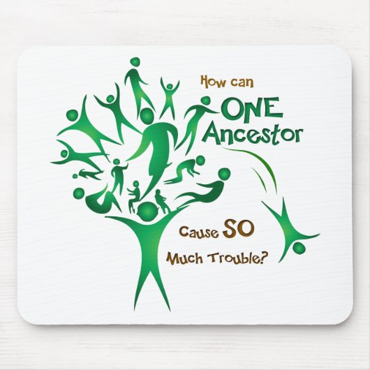 Tree One Ancestor Mousepad (Vorne)