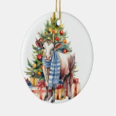 Tree Ornament mit Kalbsverzierung (Rechts)