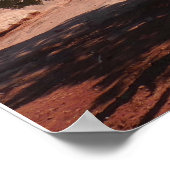 Tree Out of Red Rocks II at Canyonlands Poster (Ecke)