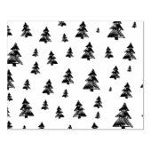 Tree pattern Christmas Gummistempel (Prägung)