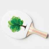 Tree Ping Pong Paddle Tischtennis Schläger (Seitenansicht)