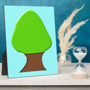 Tree Plaque Fotoplatte
