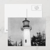 Tree Point Lighthouse Postkarte (Vorne/Hinten)