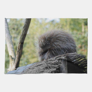 Tree Porcupine Handtuch