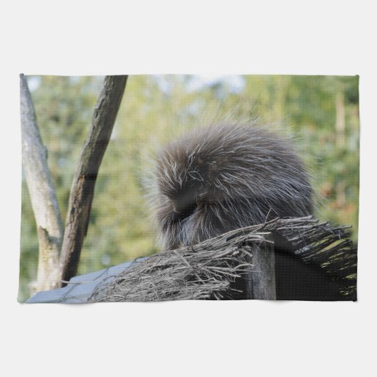 Tree Porcupine Handtuch (Horizontal)