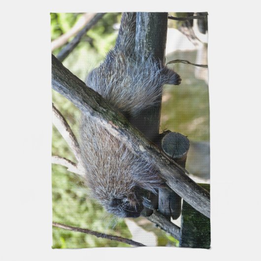 Tree Porcupine Handtuch (Vertikal)