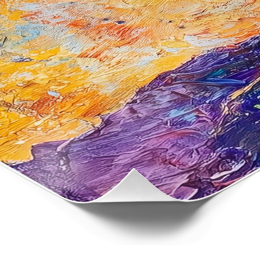 Tree Pose Poster (Ecke)