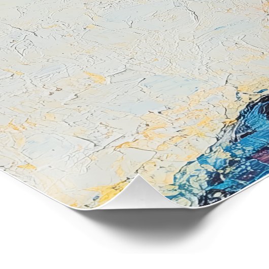 Tree Pose Poster (Ecke)