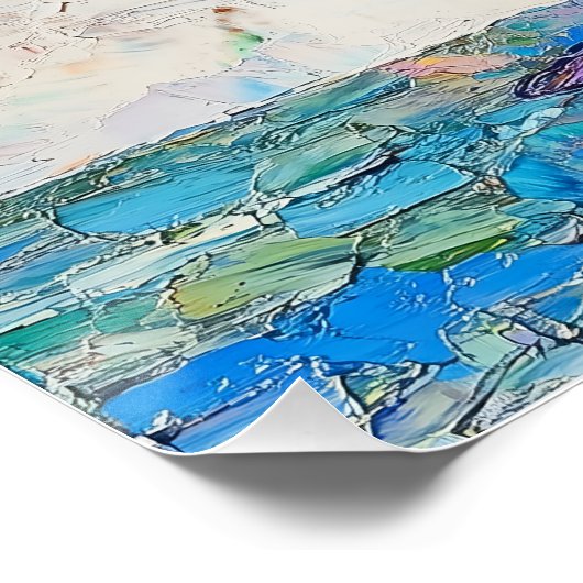 Tree Pose Poster (Ecke)